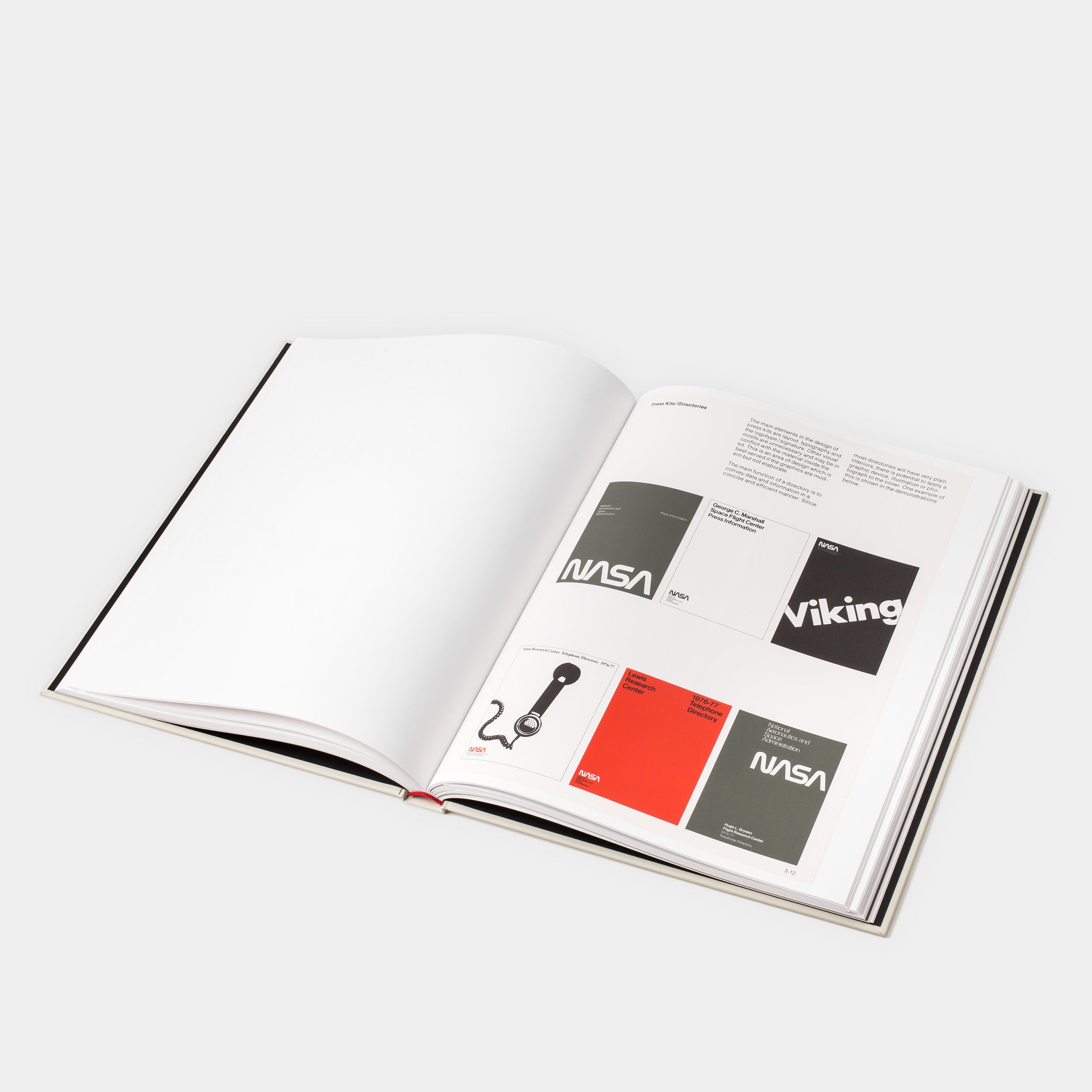 NASA Graphics Standards Manual spread 1