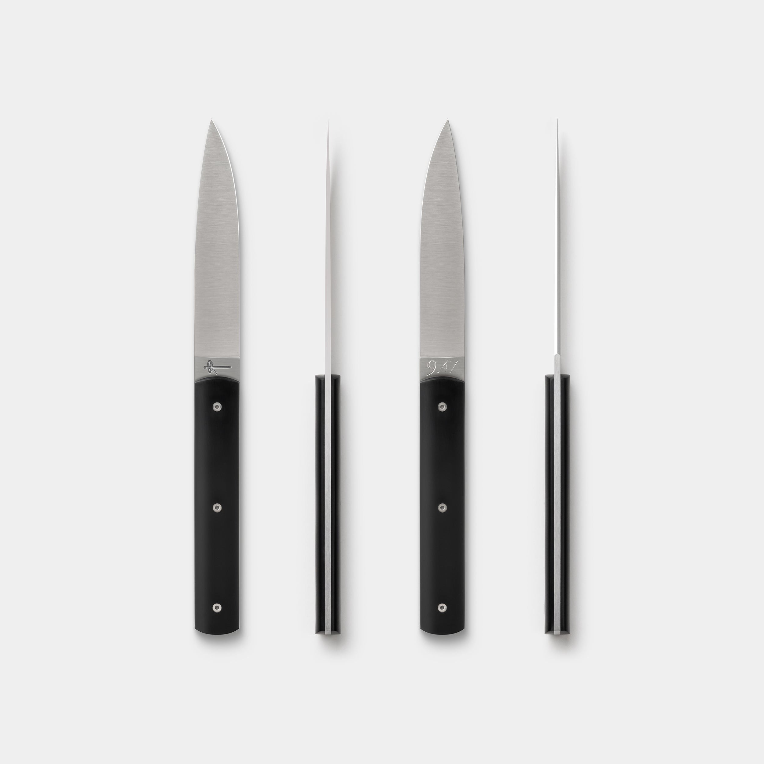 Perceval 9.47 Table Knife Black All Sides