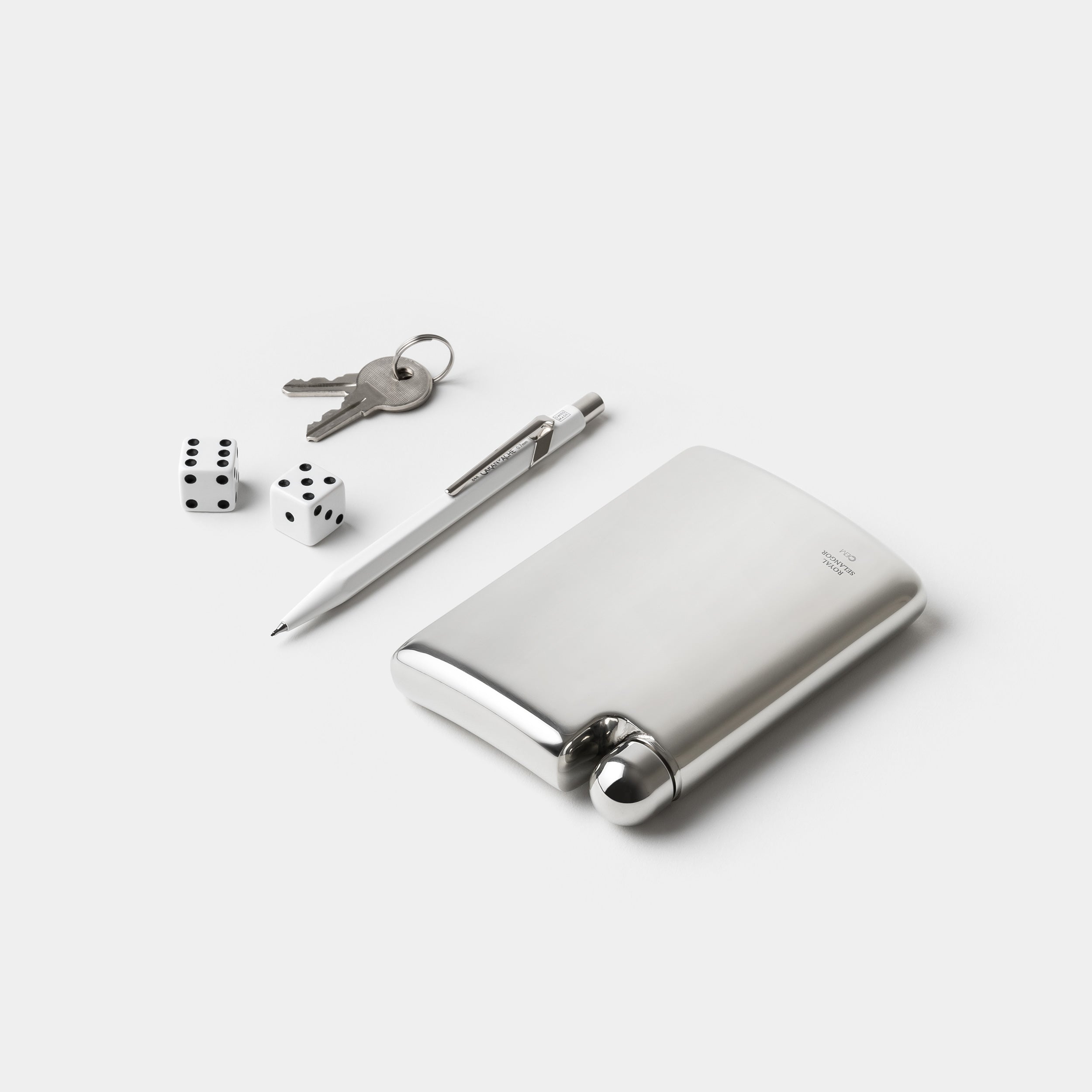 Erik Magnussen Hip Flask with things