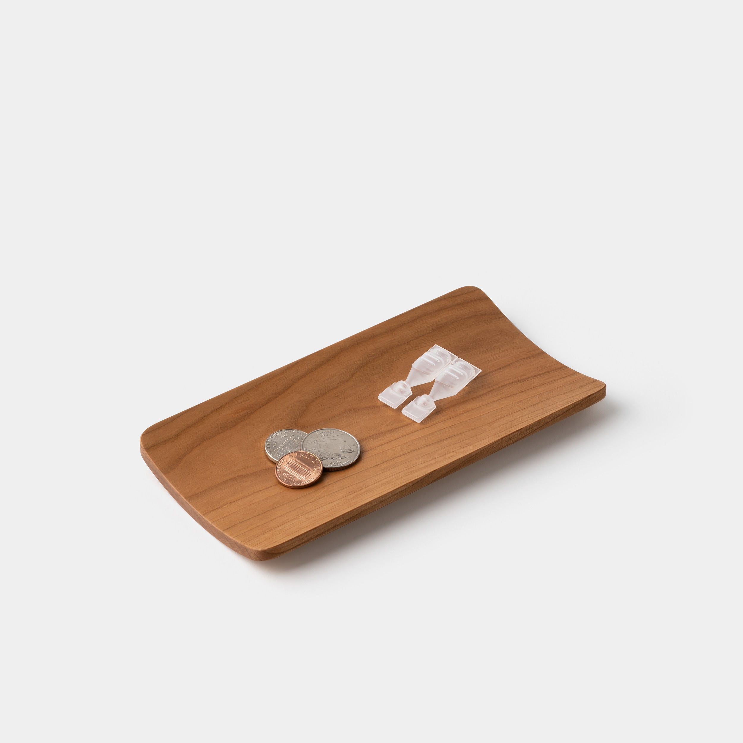 Mogu Kagu Valet Tray Cherry – Angle