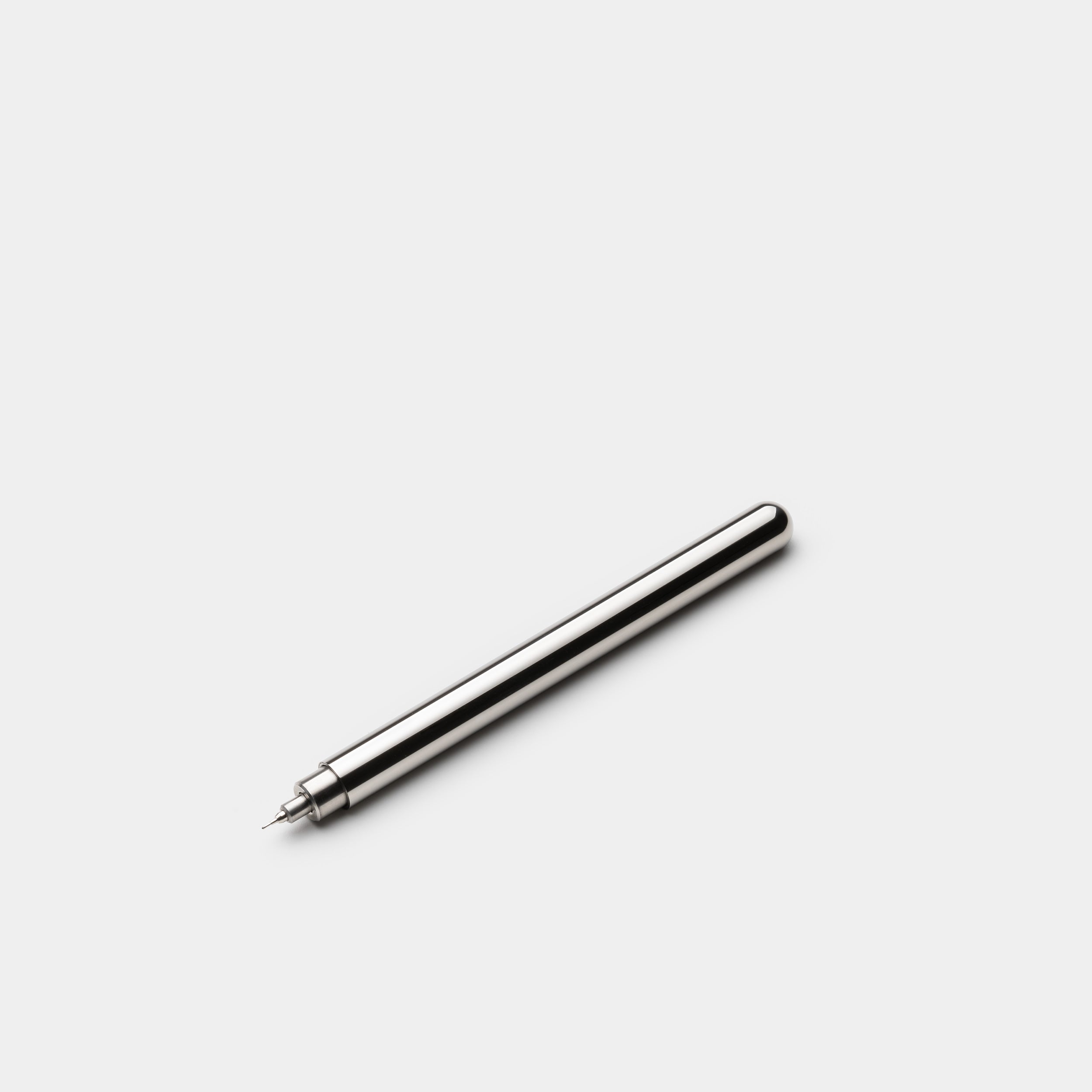 Pen Type–B – Titanium Polished angle
