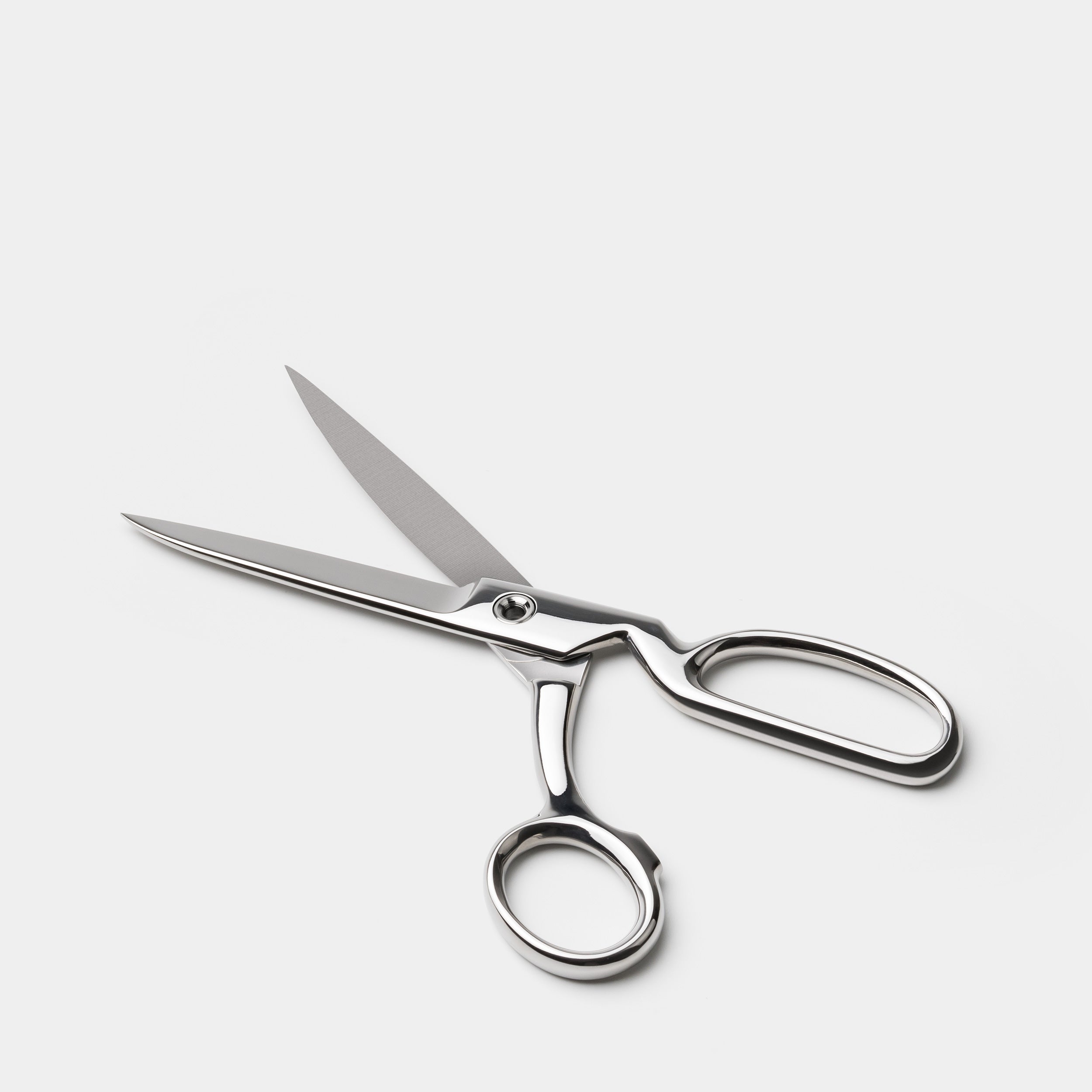 THE Scissors Mirror back angle blades open