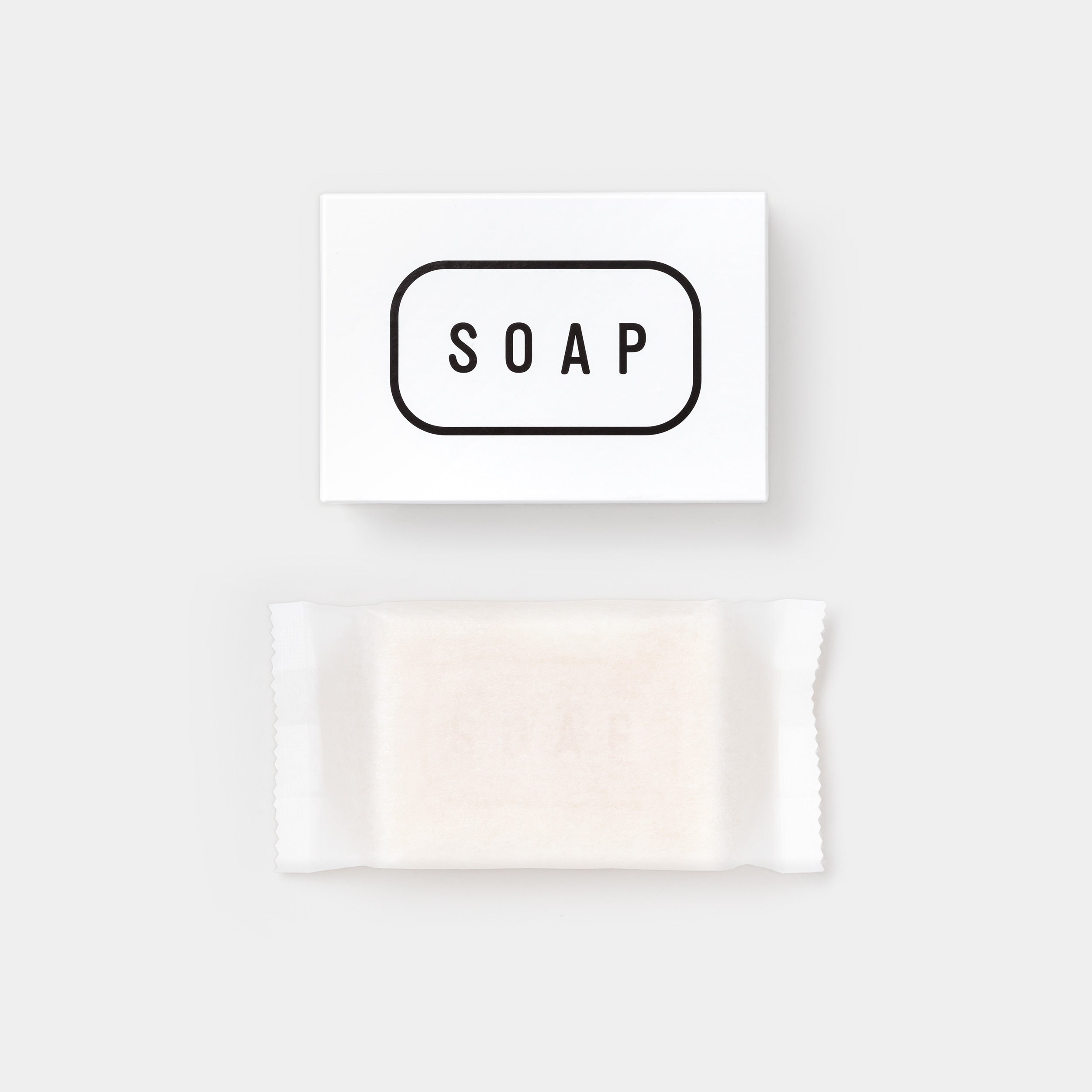 THE Soap with packaging box top