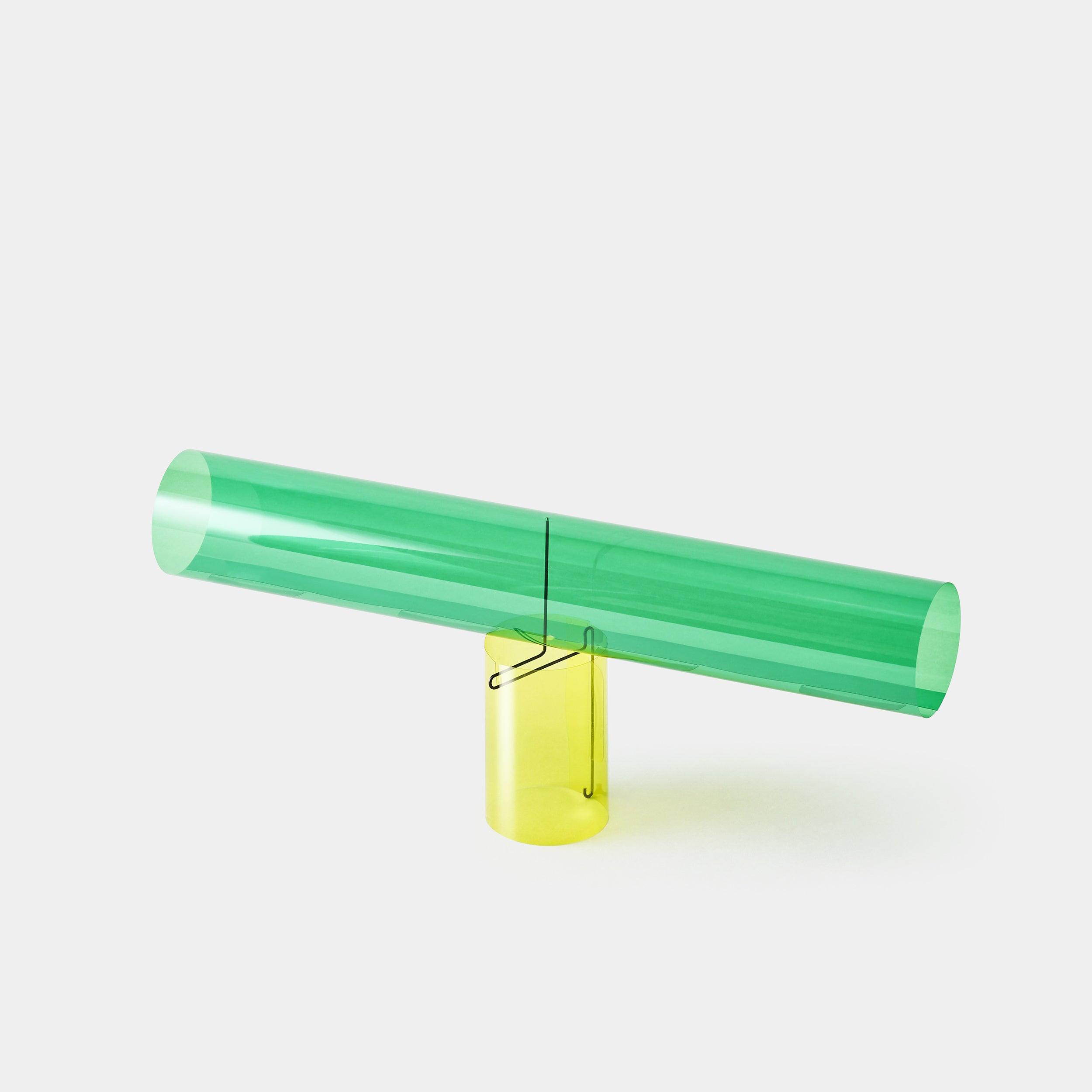 Tempo Looping Mobile in green-yellow