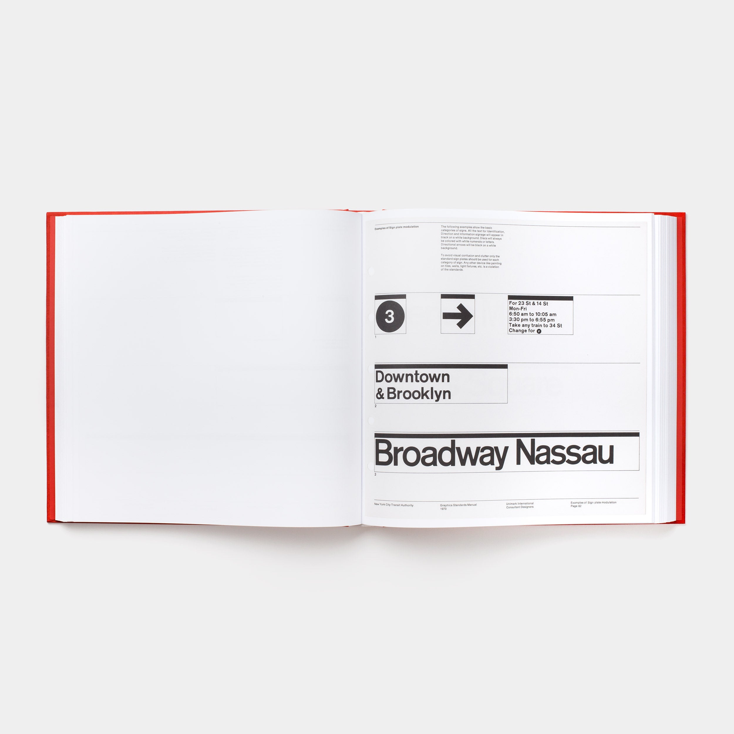 Nycta Graphics Standards Manual spread top