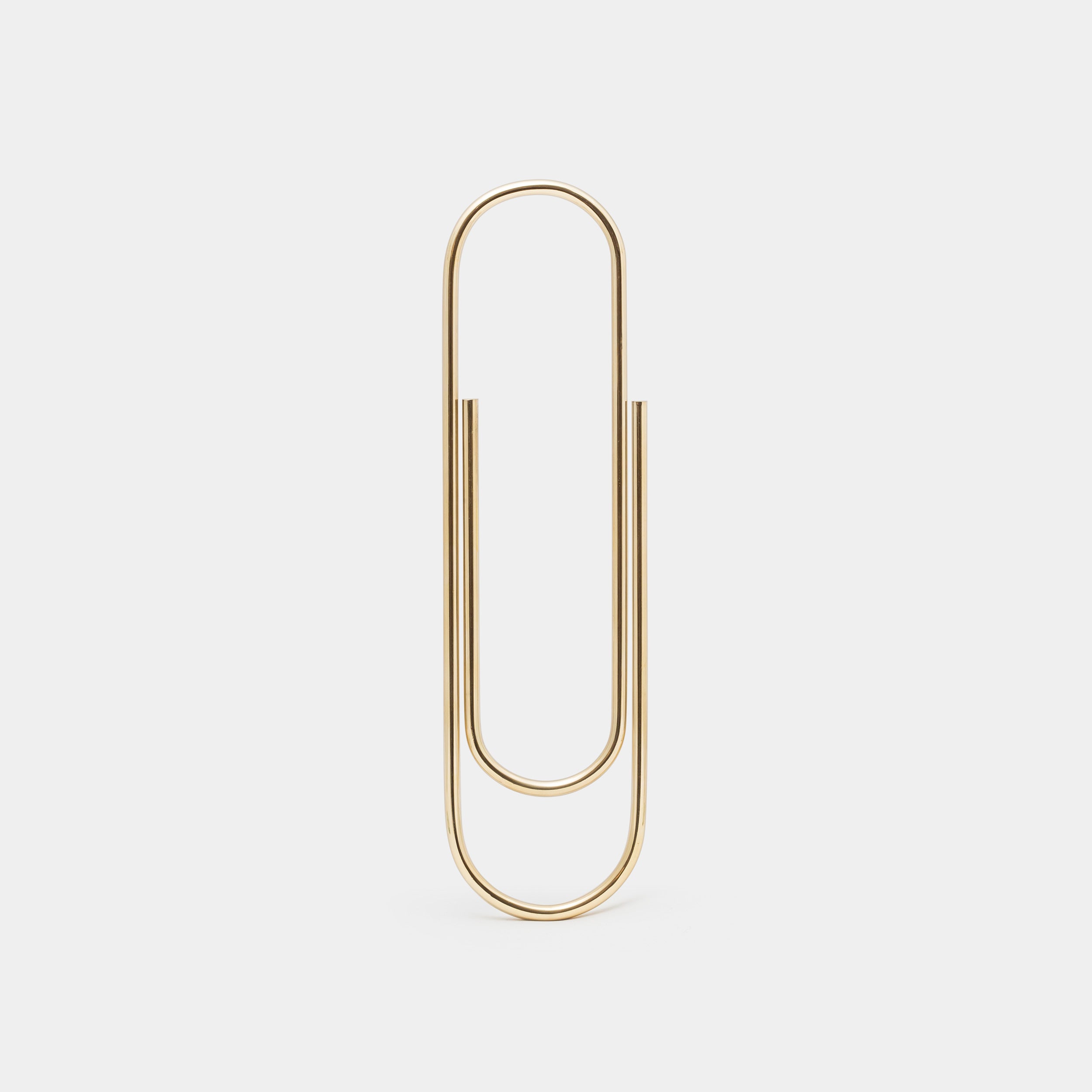 Carl Auböck Oversized Paperclip Brass