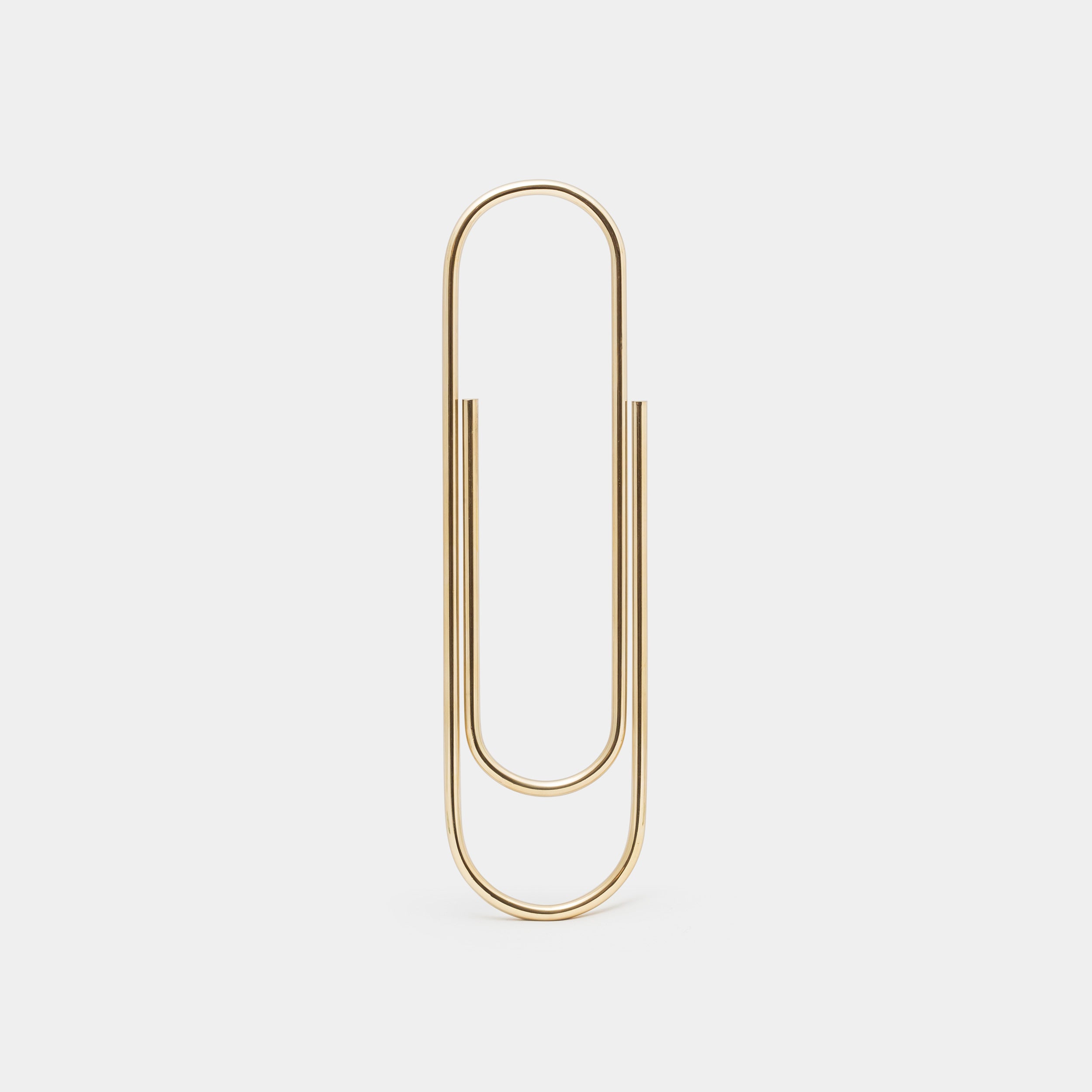 Carl Auböck Oversized Paperclip Brass