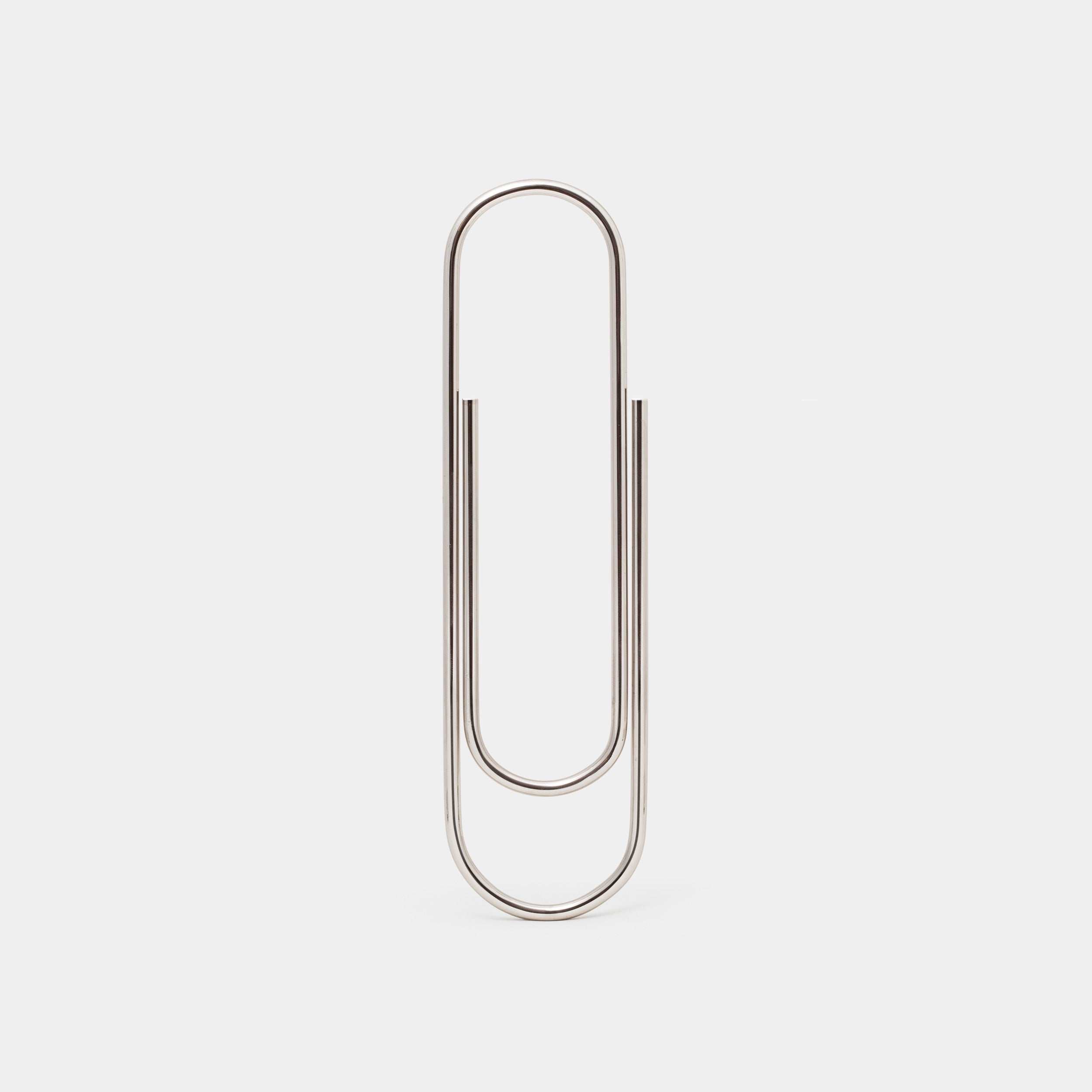 Carl Auböck Oversized Paperclip Tin-Plated Brass