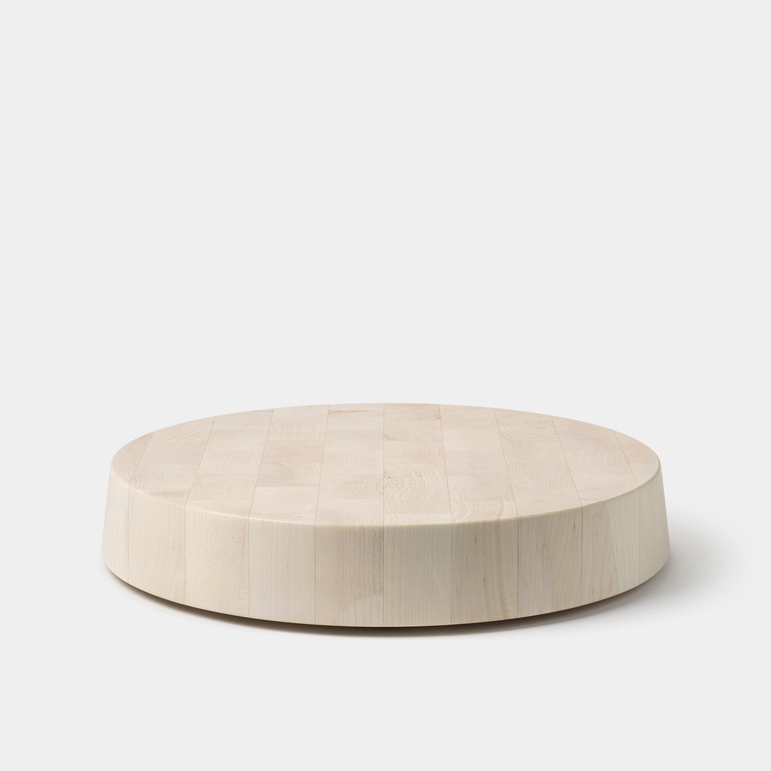 Blackcreek Mercantile Butcher Block Round Blonde Maple