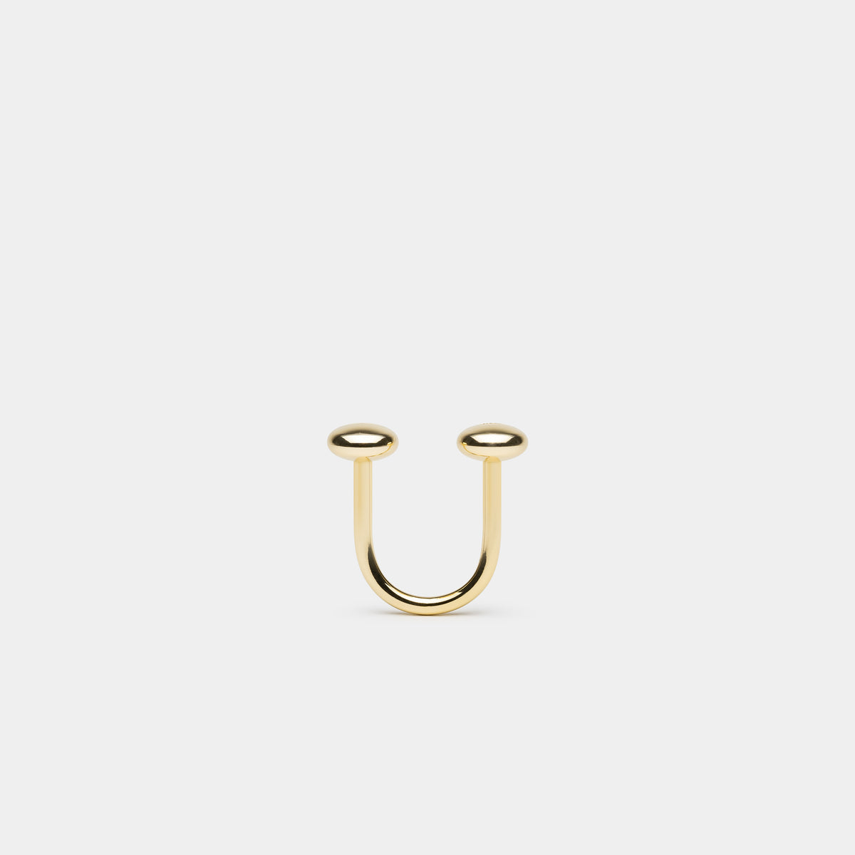 Carl Aubock キーリング Carl Auböck “U” Key Ring
