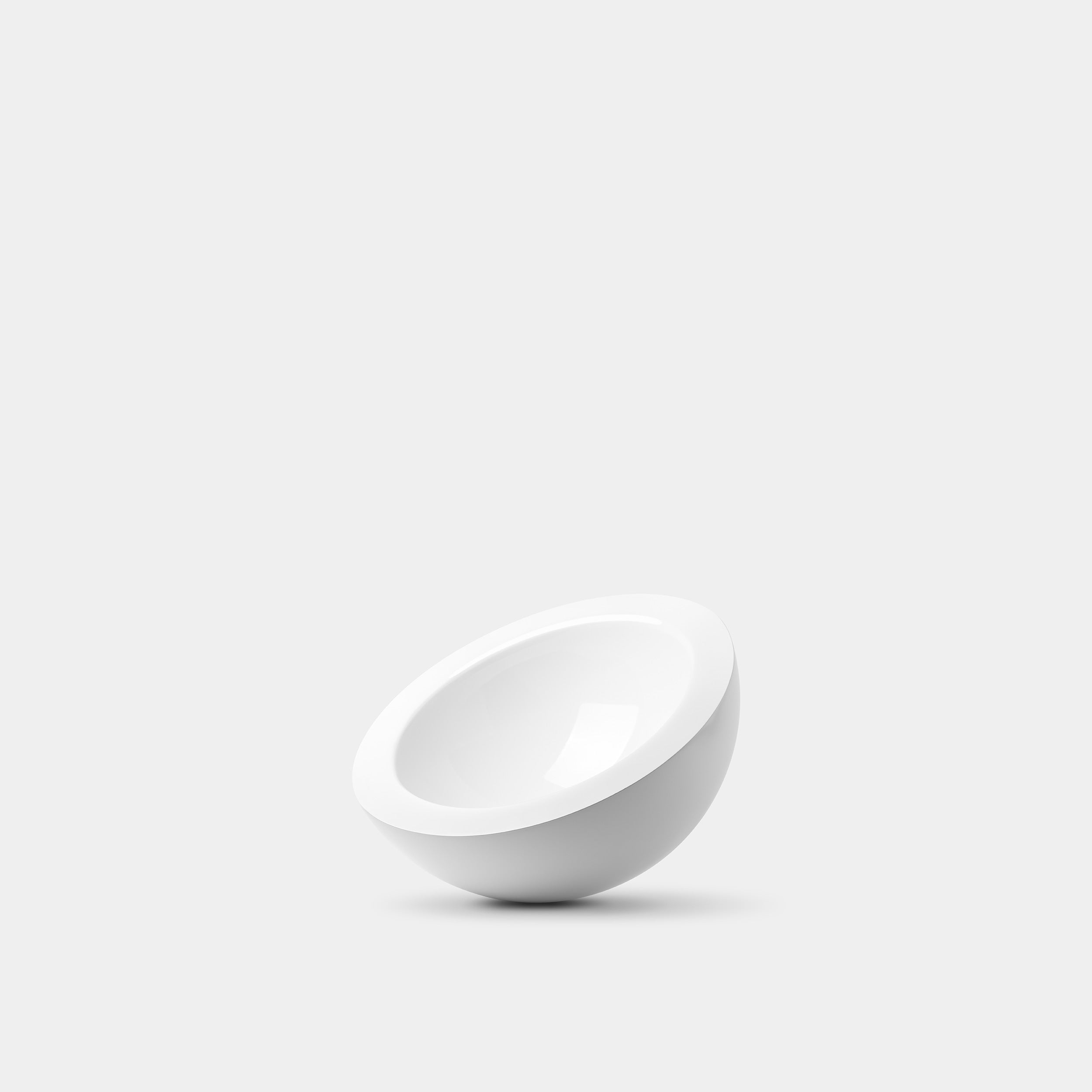 John Pawson Hemisphere Bowl – White, small