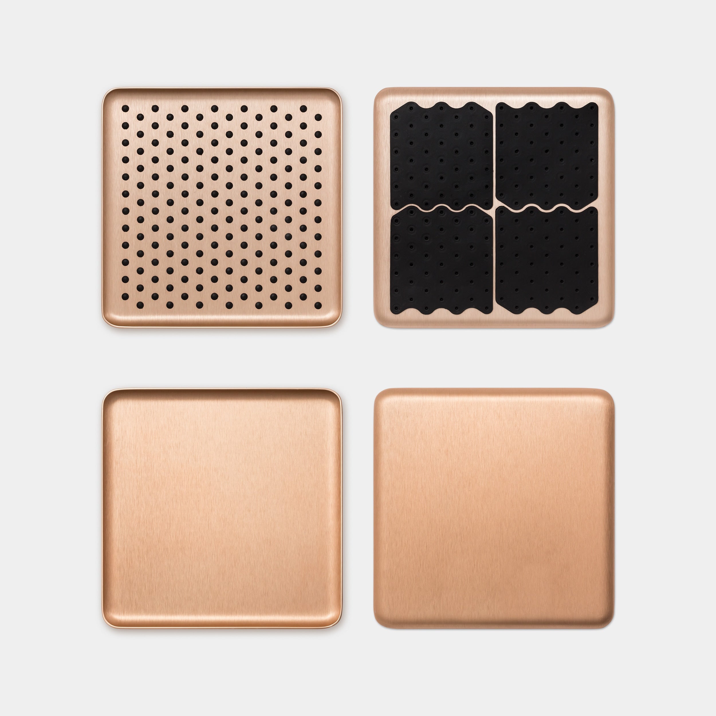 Kaymet Pressed Tray Gold Grip and Gold top and bottom