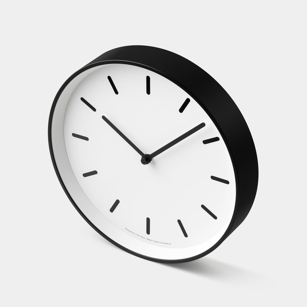 Mono Clock by Yuichi Nara for Lemnos