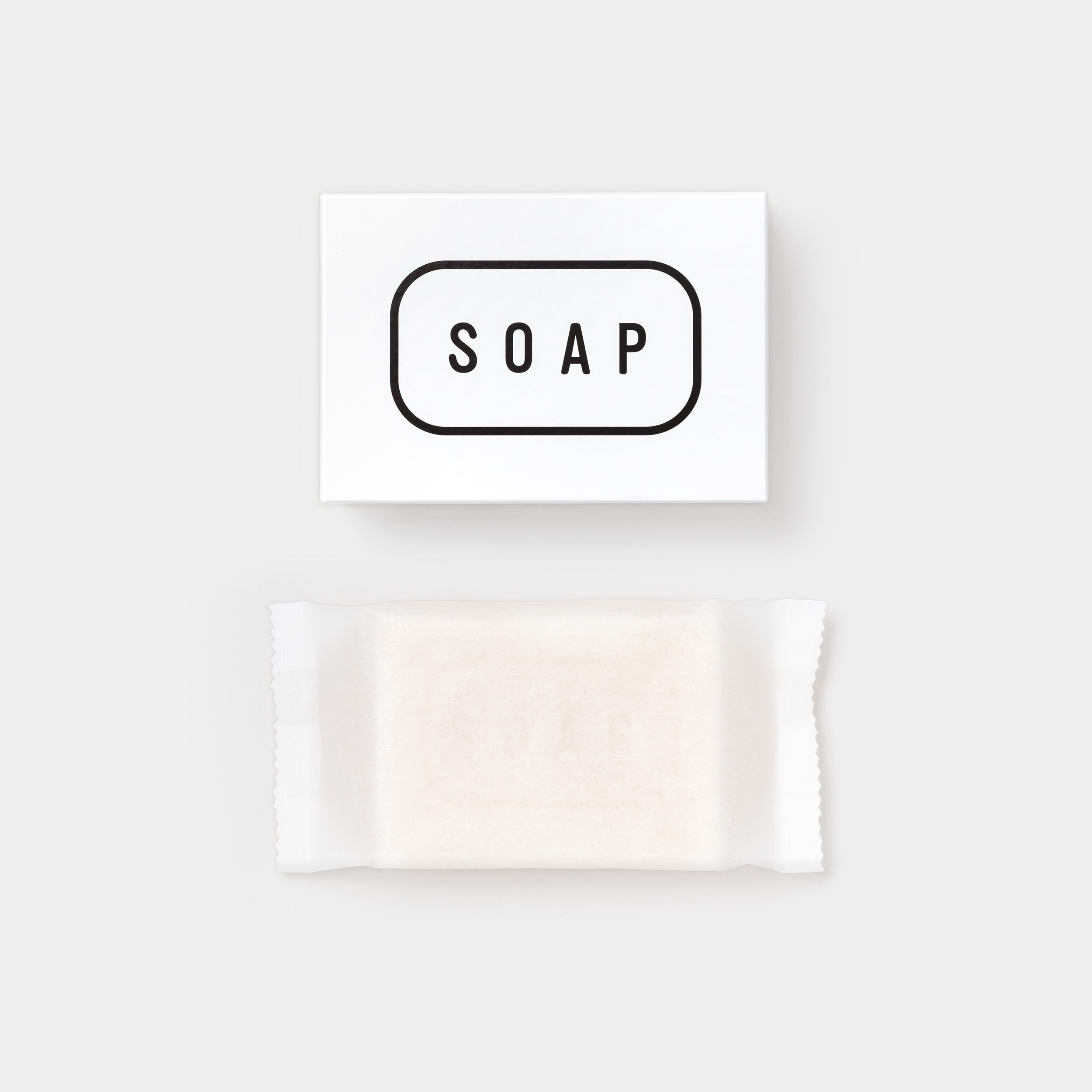 THE Soap with packaging box top
